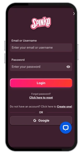 Spinko Casinò login